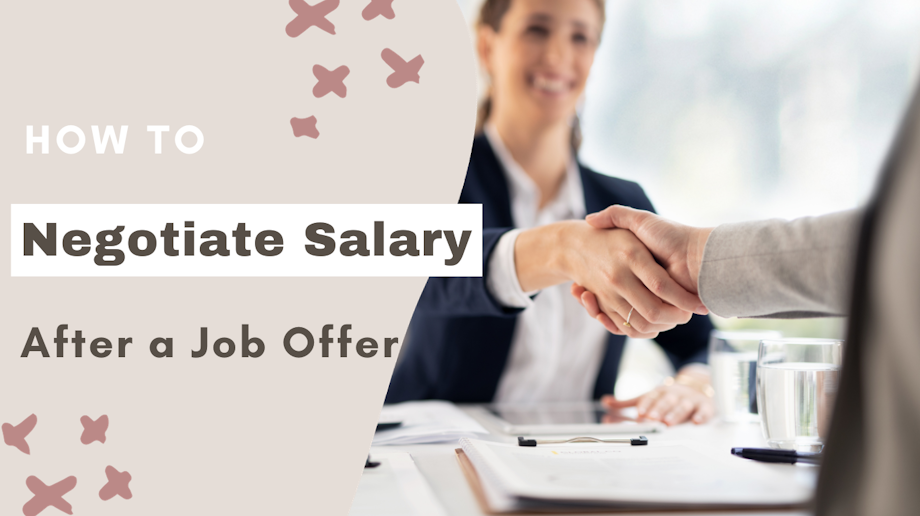 How to negotiate your salary after job offer