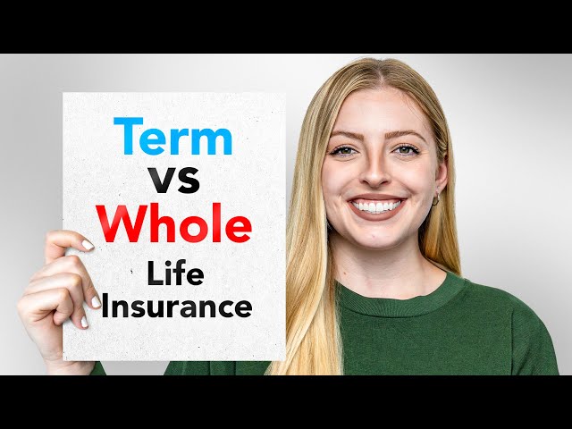 Life insurance basics: term vs whole life policies